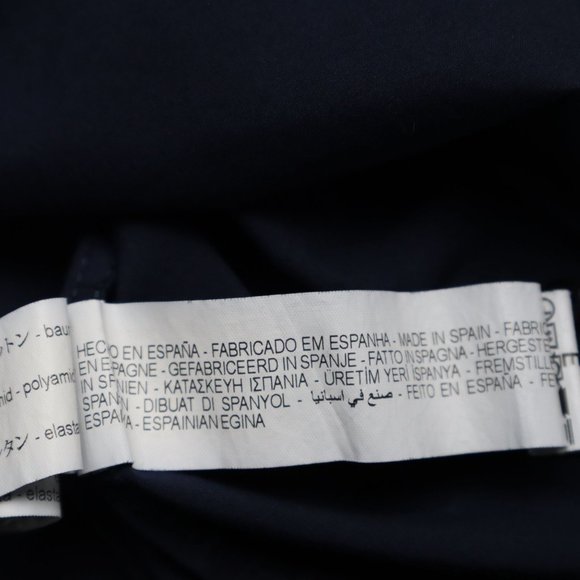 Zara Men's Superslim Fit Dark Navy Shirt Man, XXL 46" - Picture 8 of 8